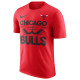 Nike Ανδρική κοντομάνικη μπλούζα Chicago Bulls Courtside Tee